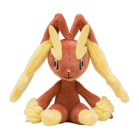 Officiële Pokemon center knuffel Pokemon fit Lopunny 15cm
